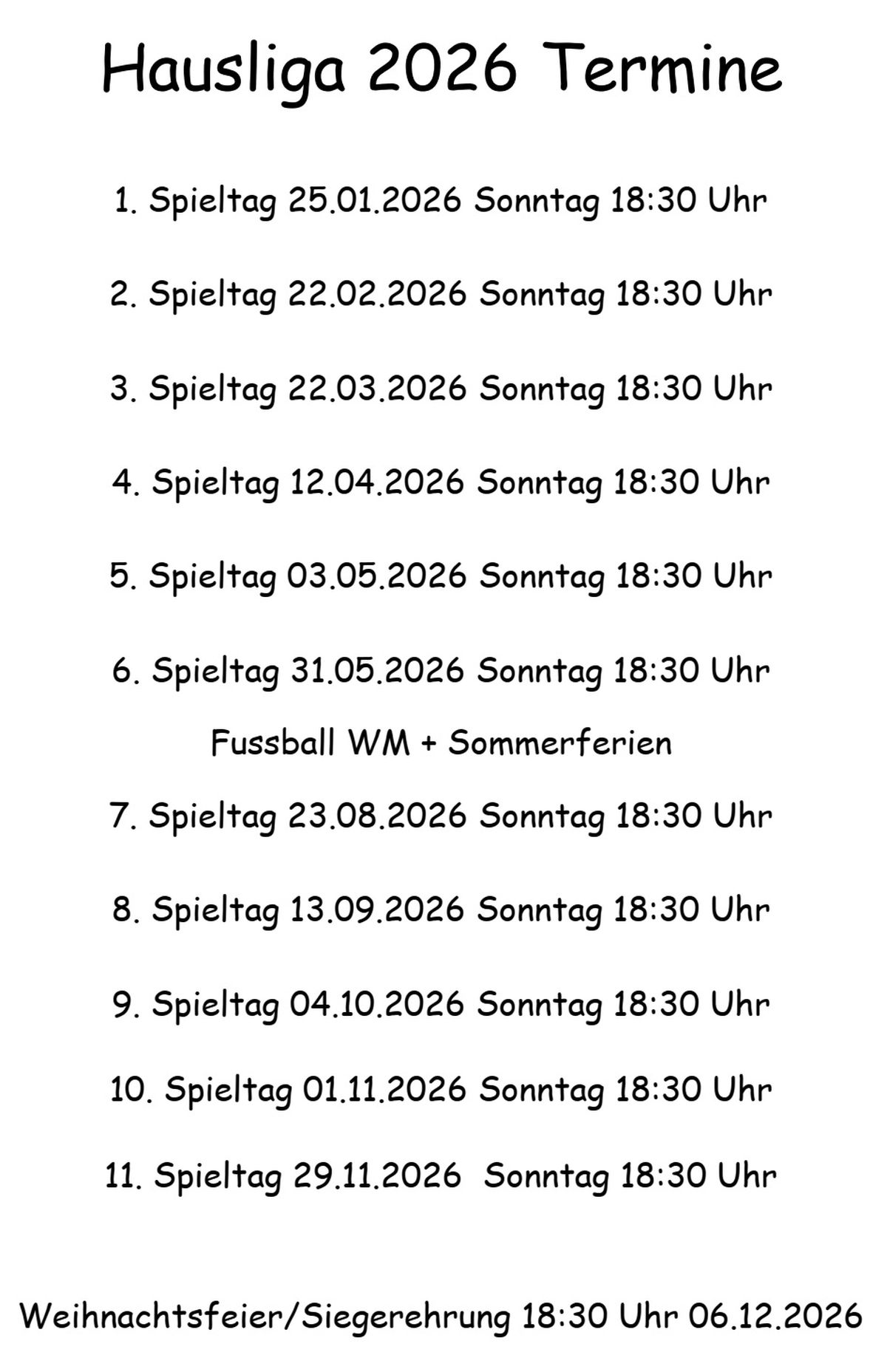 Hausliga Termine 2026_ergebnis